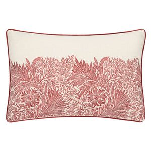 Marigold Embroidered Cushion Russet