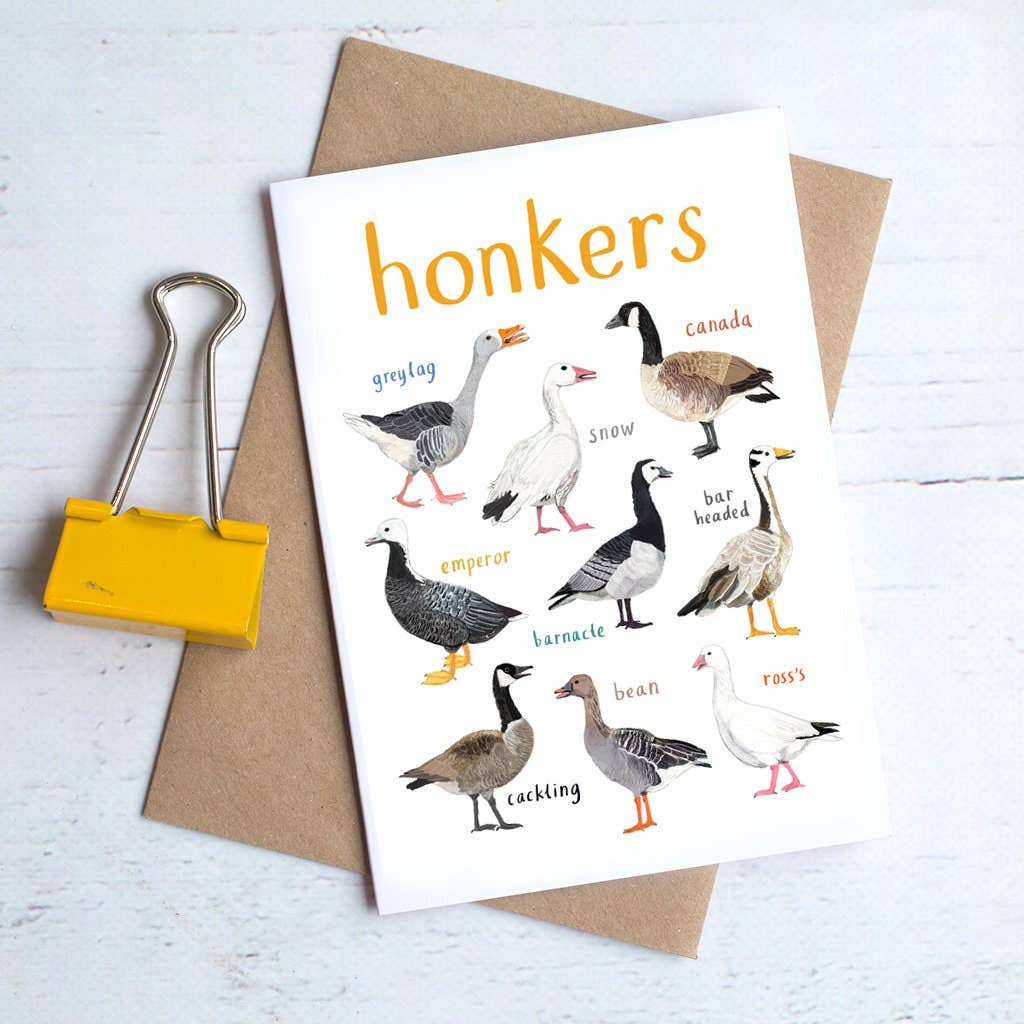 Honkers Blank Bird Card