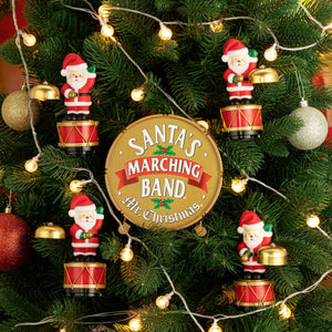 Animated Santa's Marching Band