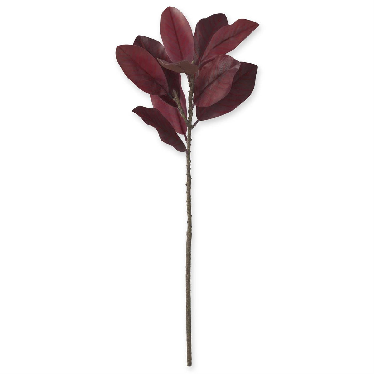 Magnolia Spray - Burgundy, 33"