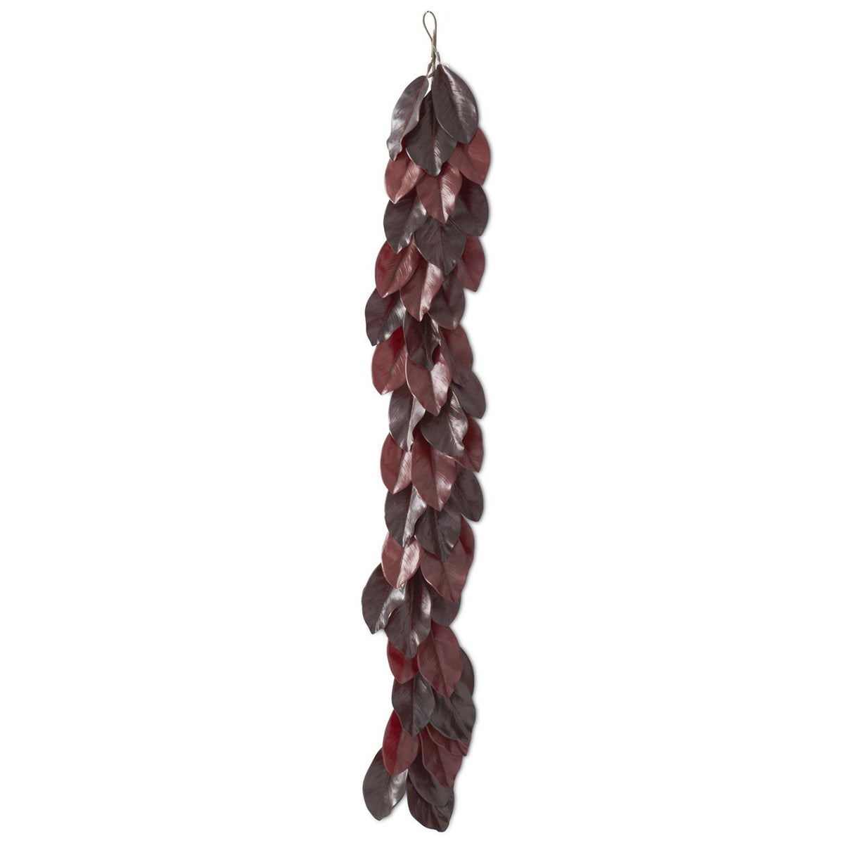 Magnolia Garland - Burgundy, 72"