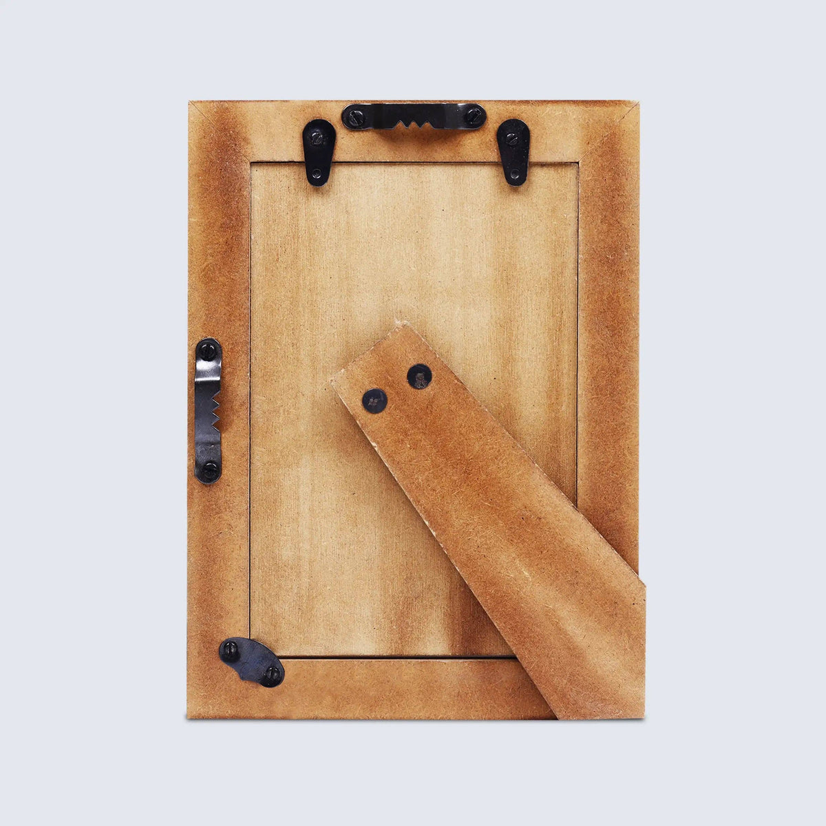 Bone Inlay Picture Photo Frame White