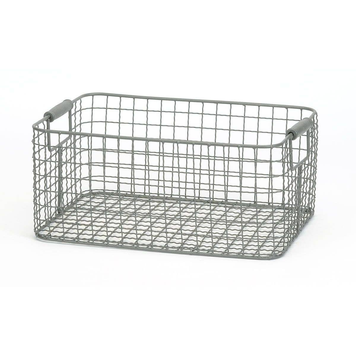 RECTANGULAR WIRE BASKET