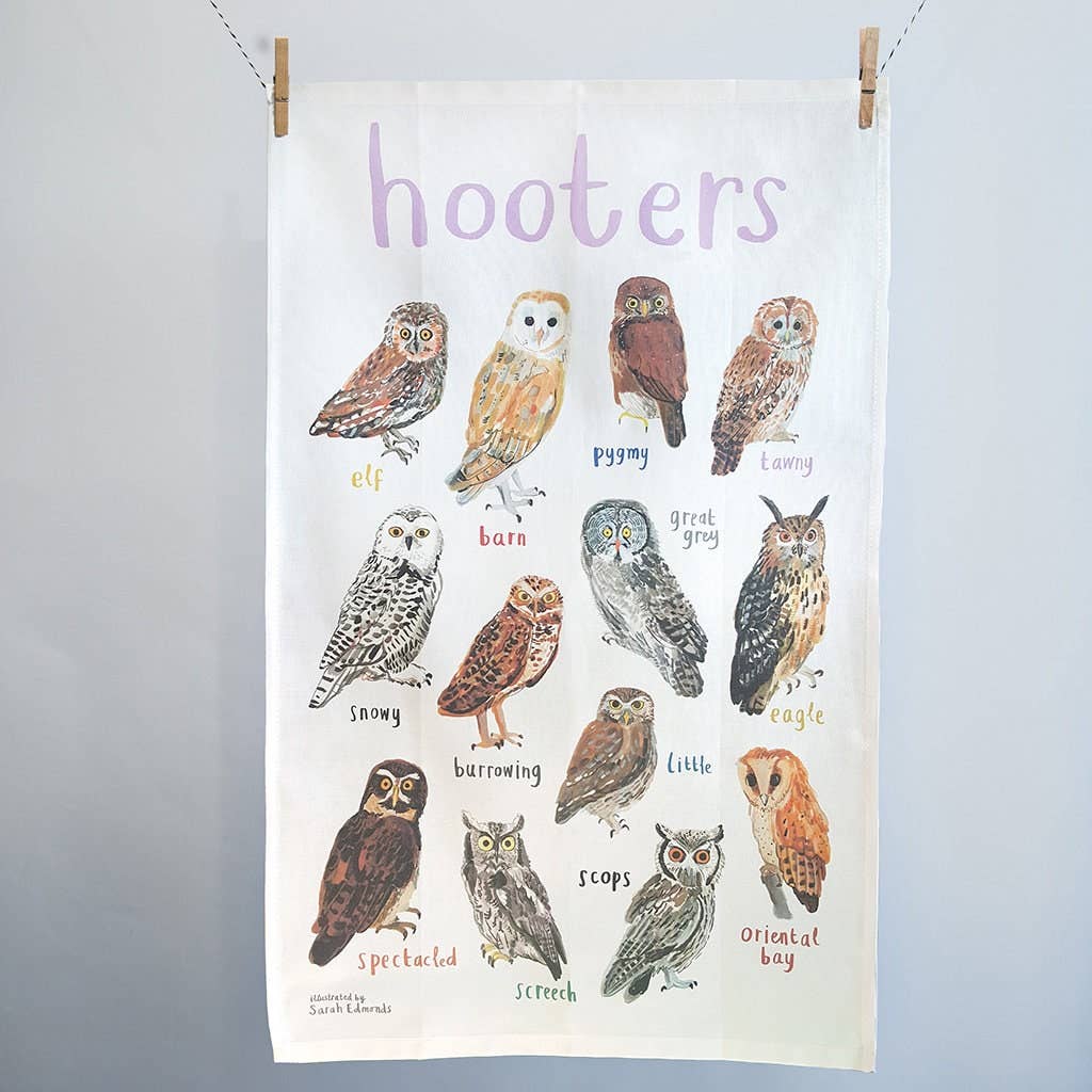 Hooters Bird Cotton Tea Towel
