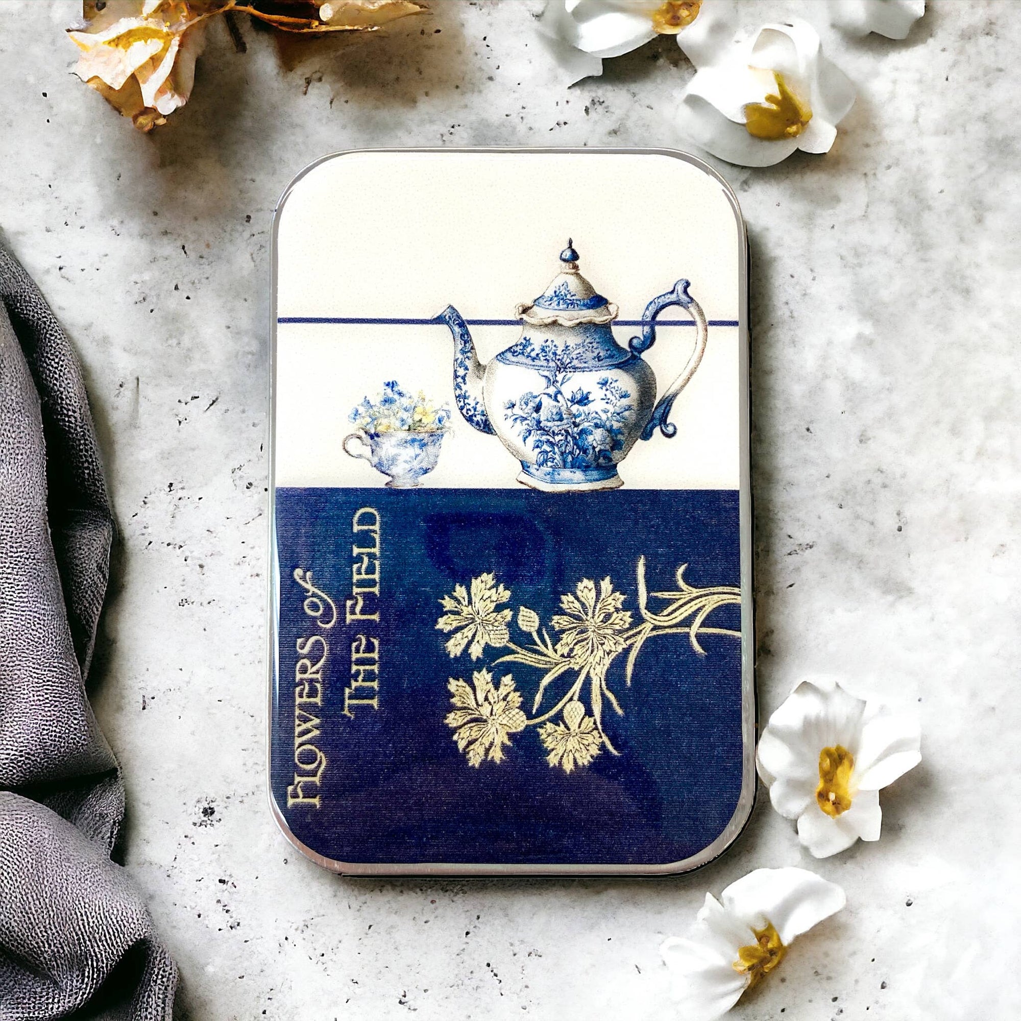 Tea time notion Tin