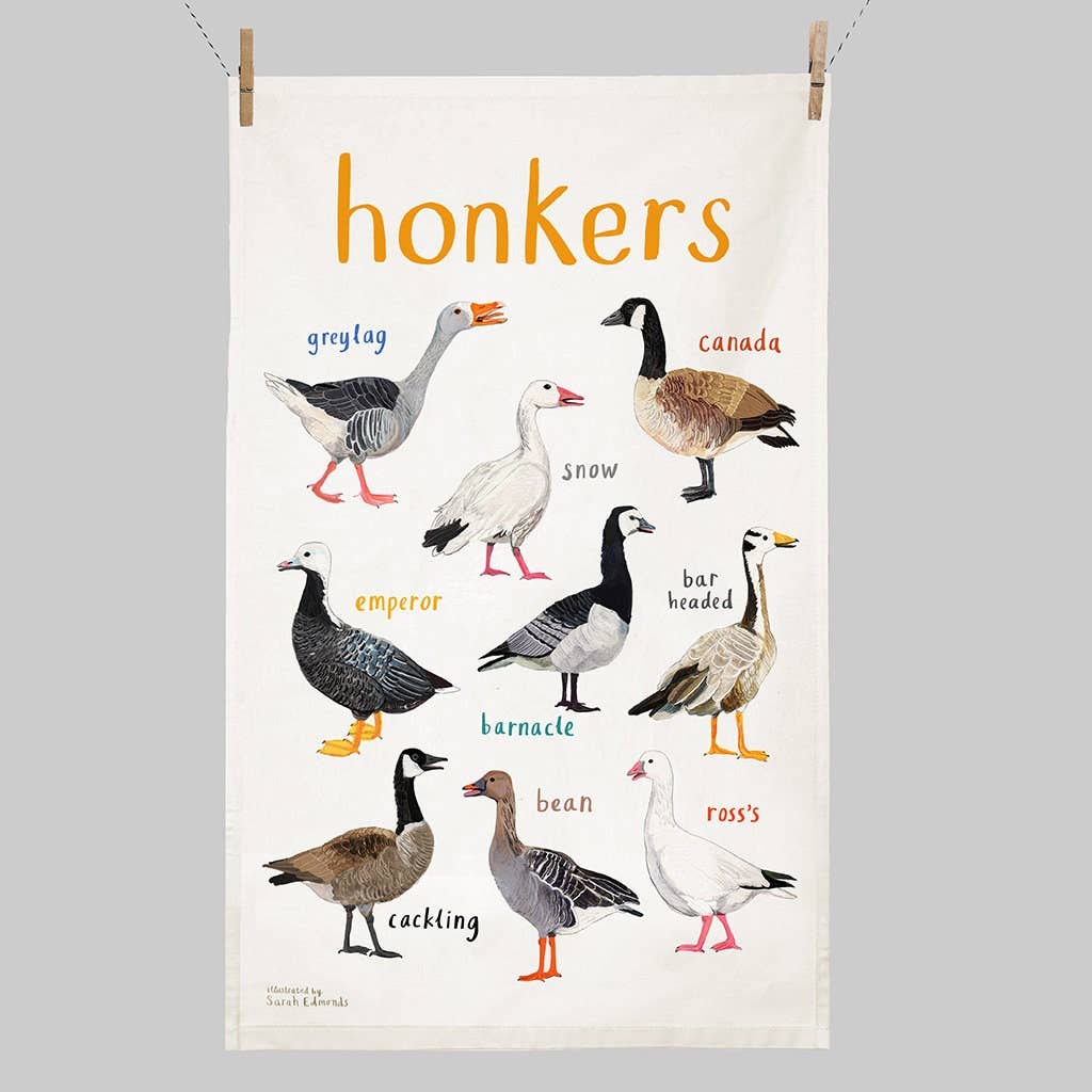 Honkers Bird Cotton Tea Towel