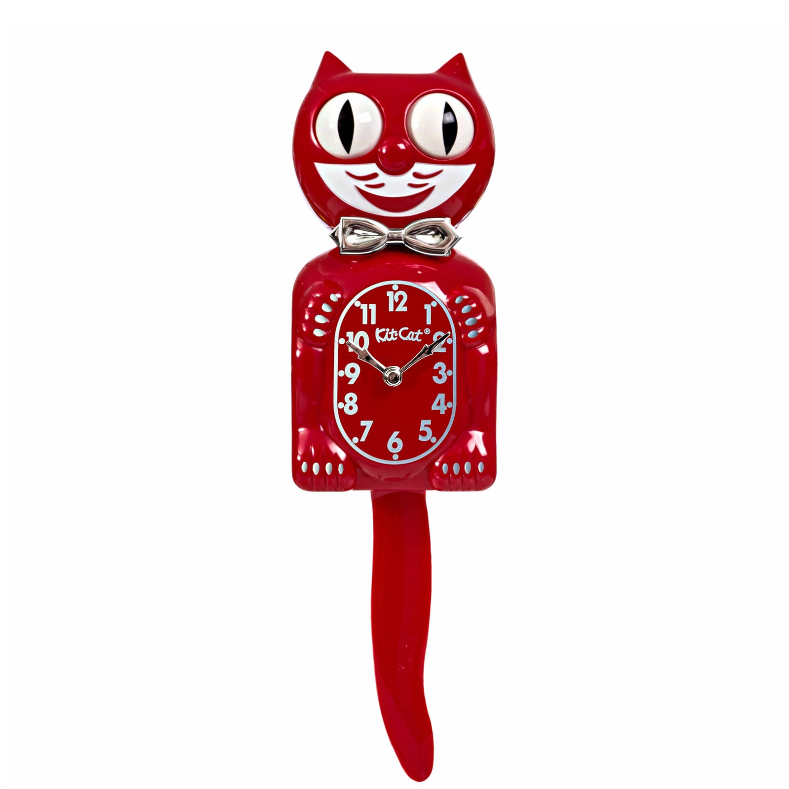 Retro Red Kitchen Edition Kit-Cat Klock