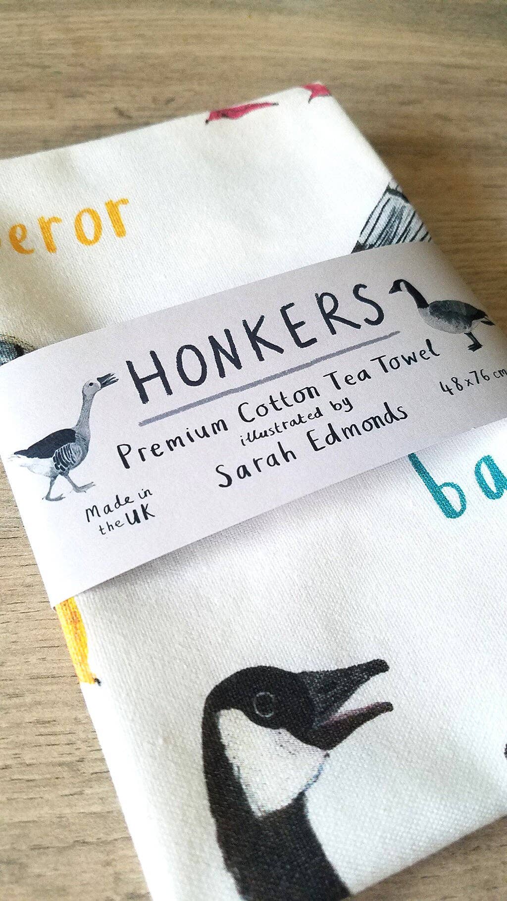 Honkers Bird Cotton Tea Towel