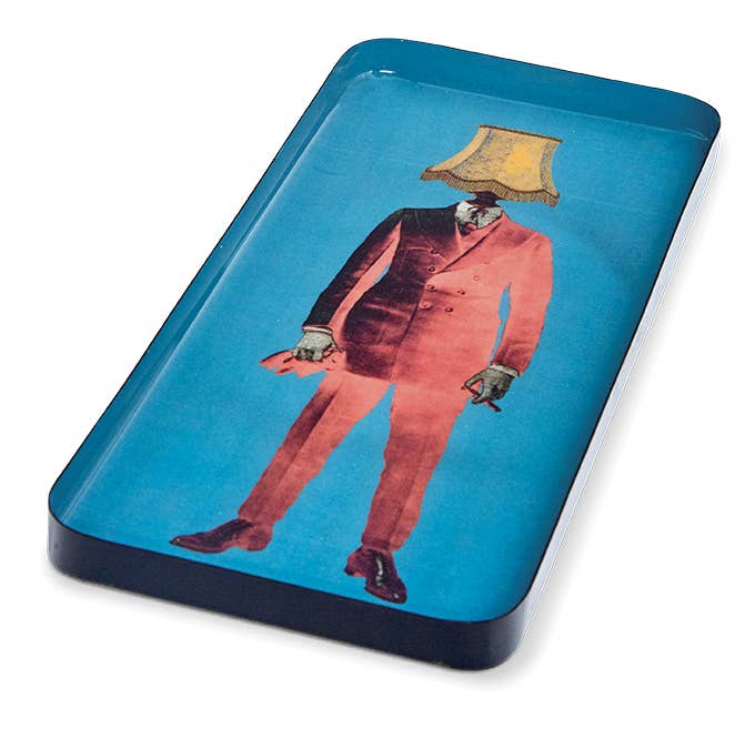 Lampaman Rectangular Metal Tray