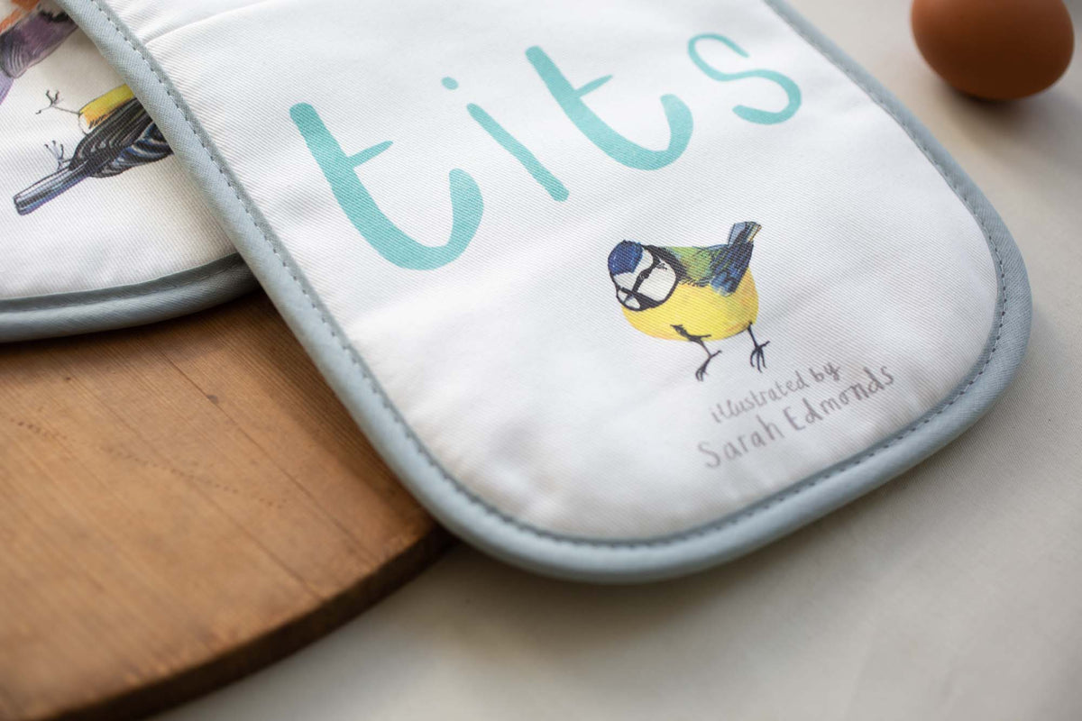 Tits Bird Oven Glove