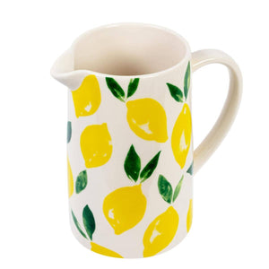 Lemons Ceramic Pitcher