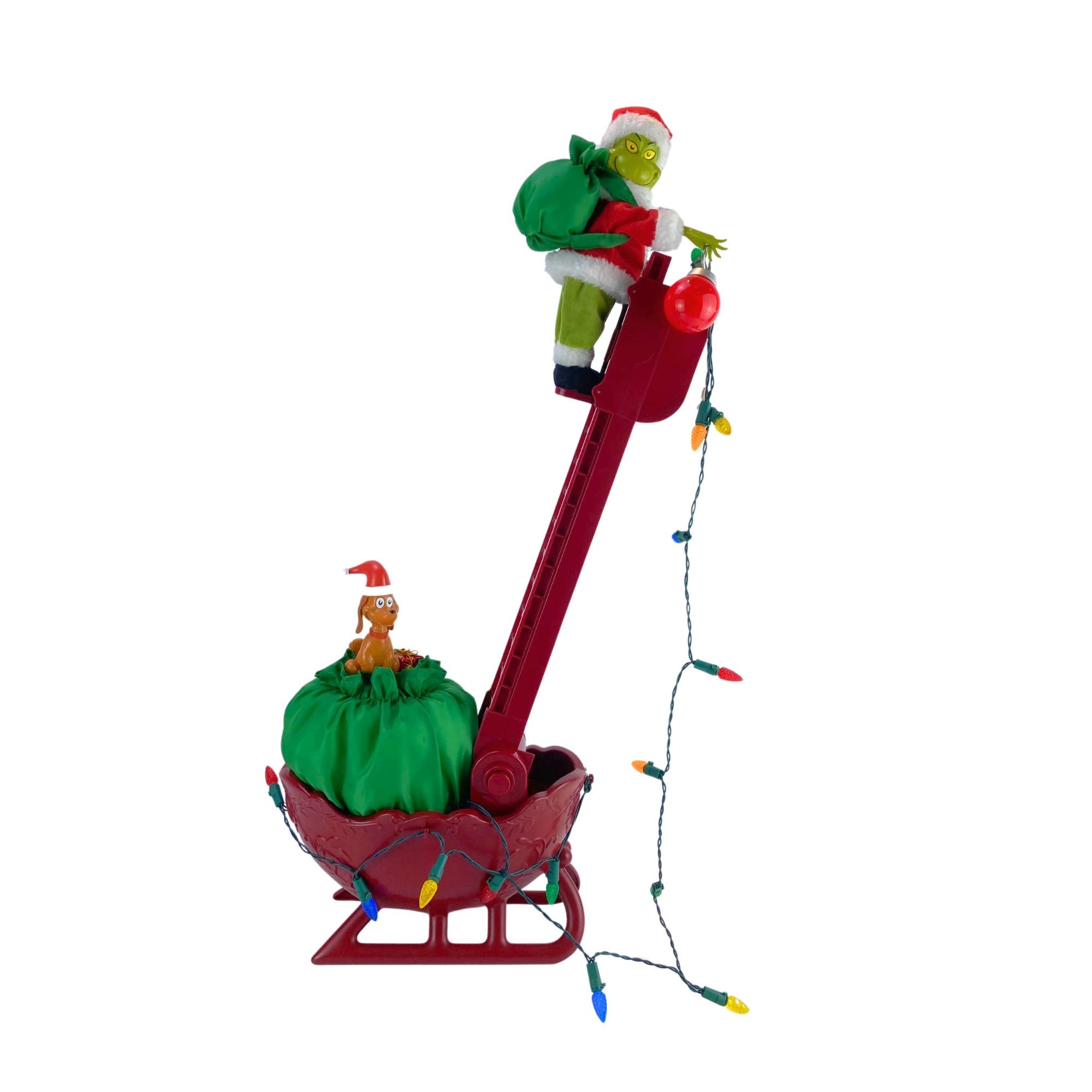 Grinch's Animated Utility Sleigh