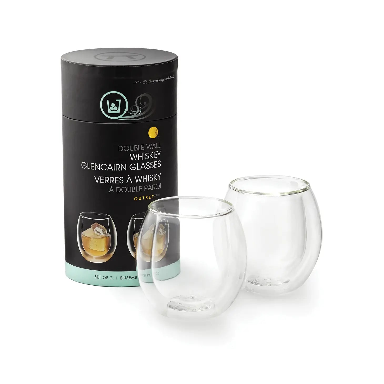 Whiskey Double-walled Glass Set