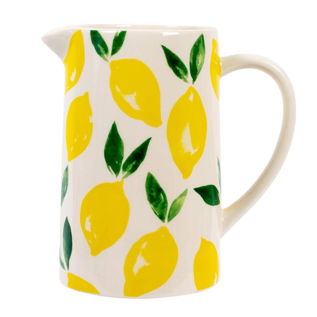 Lemons Ceramic Pitcher