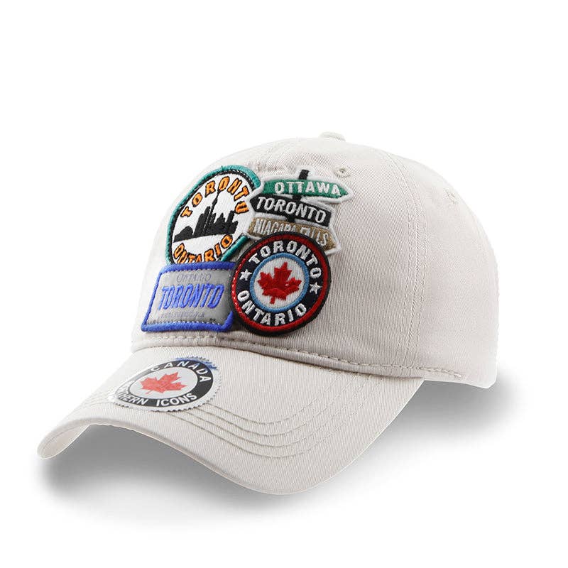 Toronto Multi-patch Casual Classic Cap