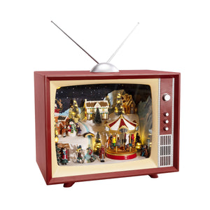 15" Animated & Musical Vintage Television