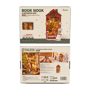 Christmas Indoor Scene - DIY Book Nook Kit
