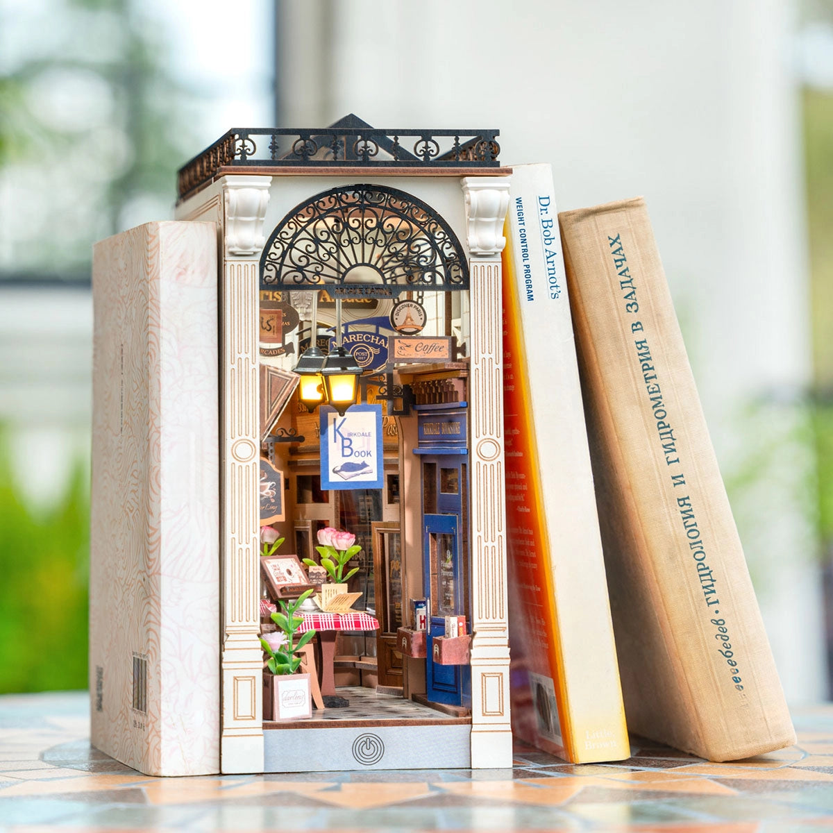 European Cafes (Arcade Dating) - DIY Book Nook Kit