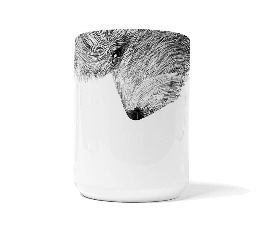 Old English Sheepdog Snout Mug