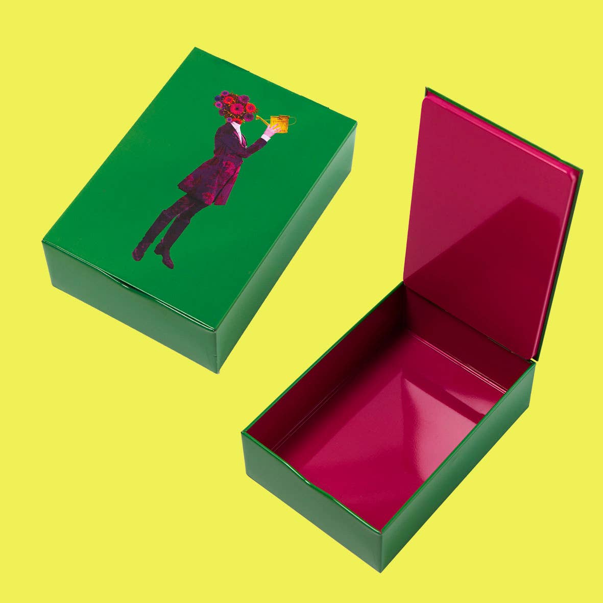 Arozita Rectangular Metal Box