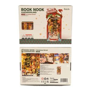 Christmas Street Scene - DIY Book Nook Kit