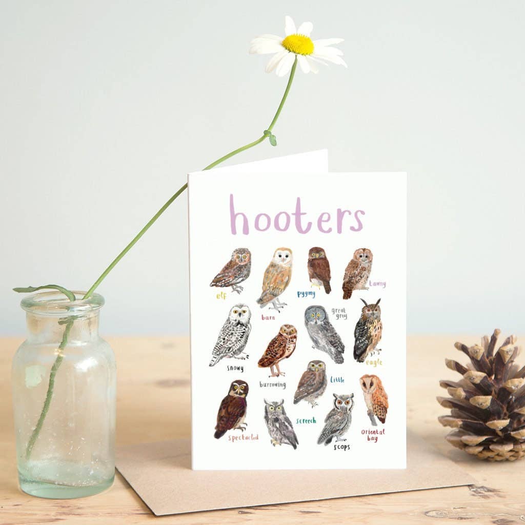 Hooters Blank Bird Card