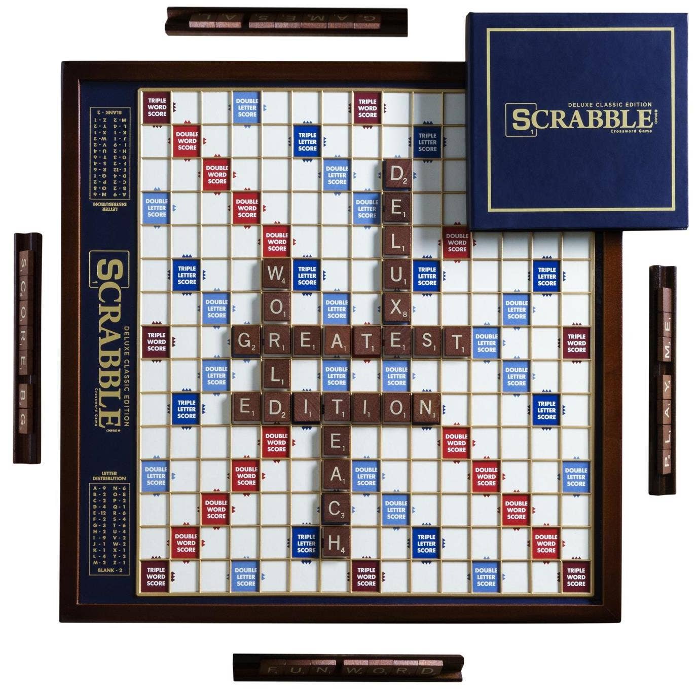 Scrabble Deluxe Edition