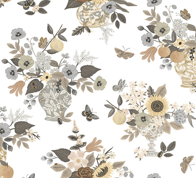 Flower Studies Wallpaper by Rifle Paper Co. (4 Colourways)