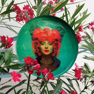 Maya round tray