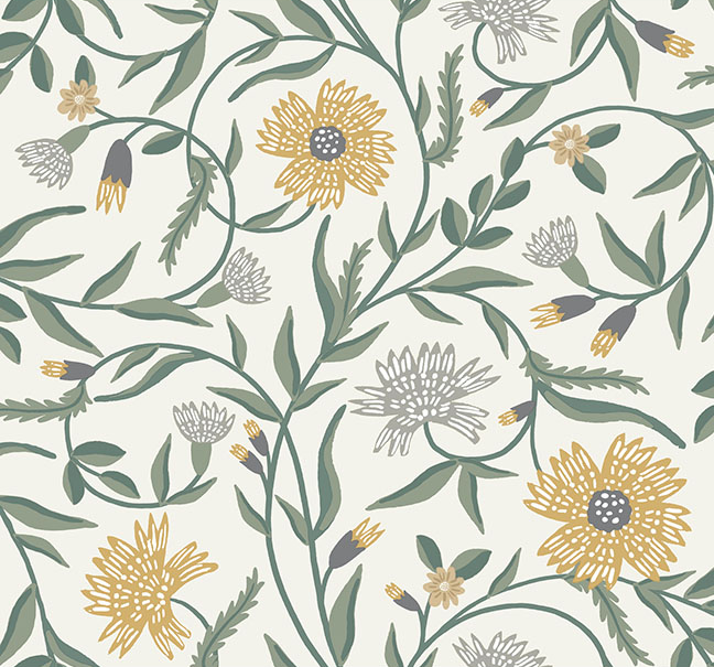 Aster Wallpaper by Rifle Paper Co. (6 Colourways)