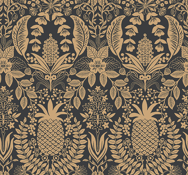 Pineapple Damask Wallpaper by Rifle Paper Co. (6 Colourways)
