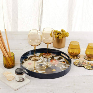 HARVEST SUNSHINE 15 Inch Round Tray