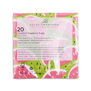 WATERMELON PARTY Paper Napkins, Pack of 20