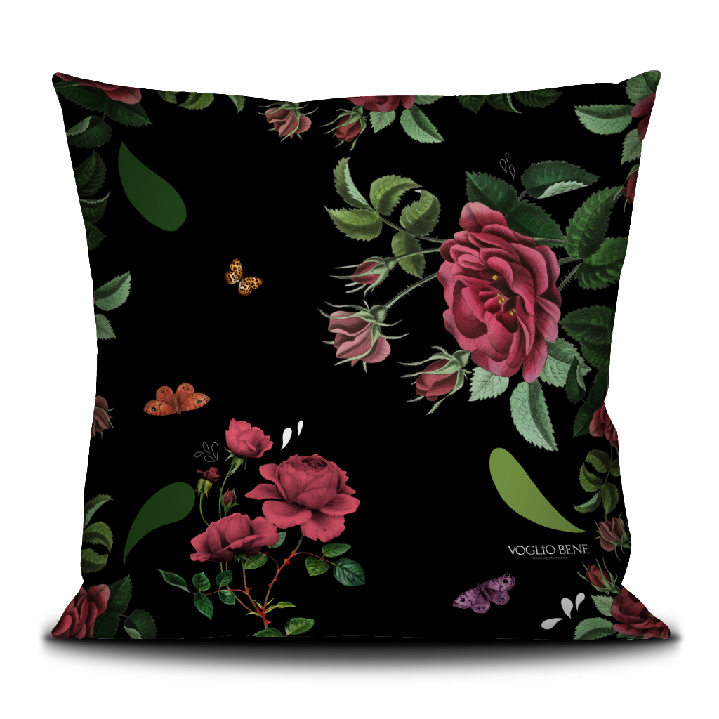 I THINK - Velvet Throw Pillow