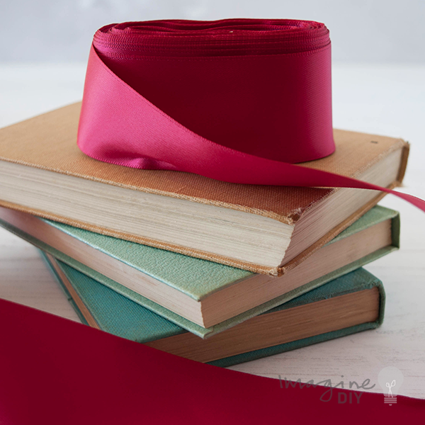 38mm Raspberry Red Satin Ribbon - 10 Metre Roll