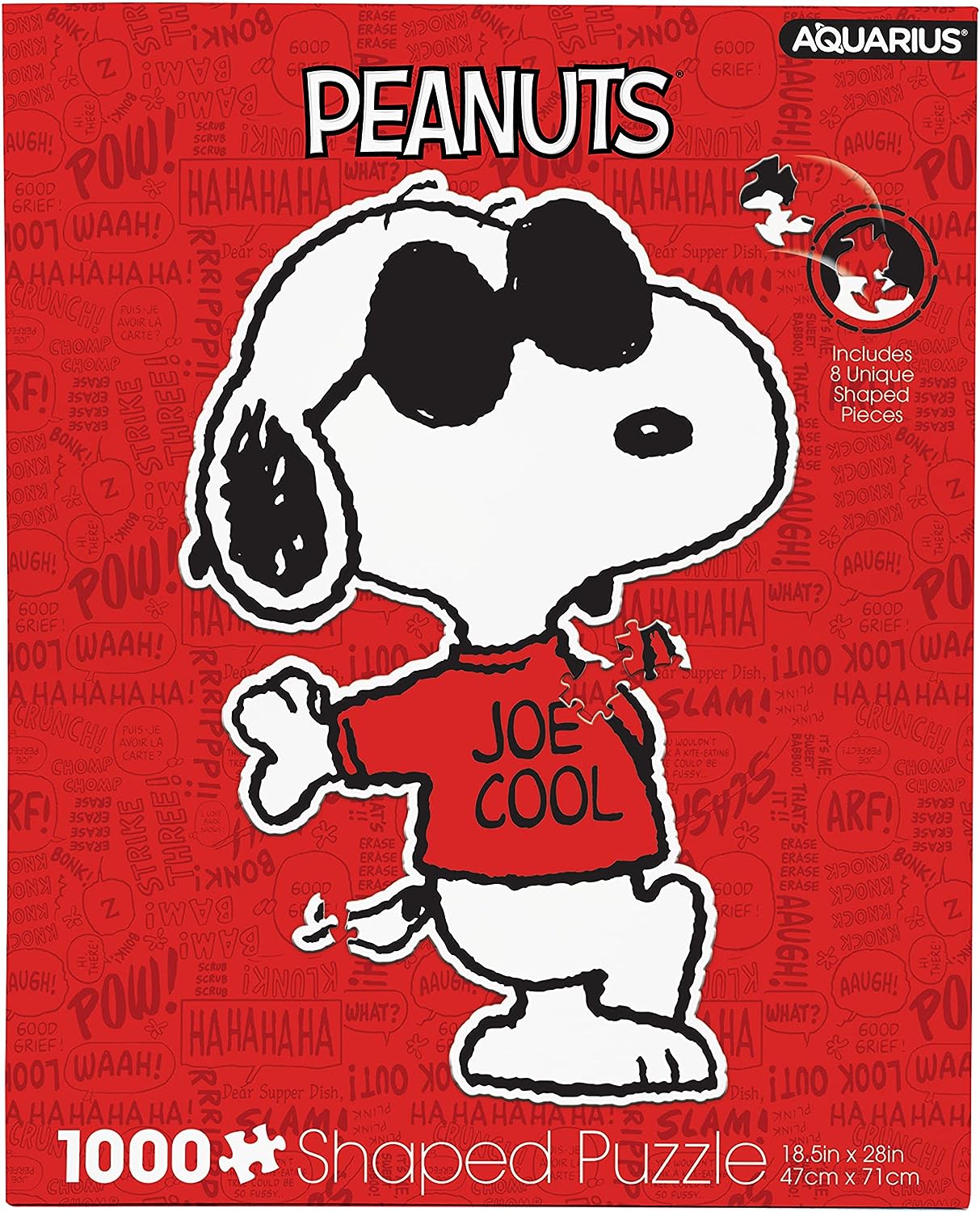 Peanuts Shaped Joe Cool Puzzle (1000pcs)