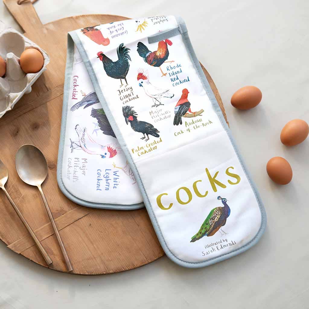 Cocks Bird Oven Glove