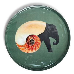 Shellephant round tray