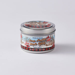 Maple Syrup Candle in Super Mini Travel Tin