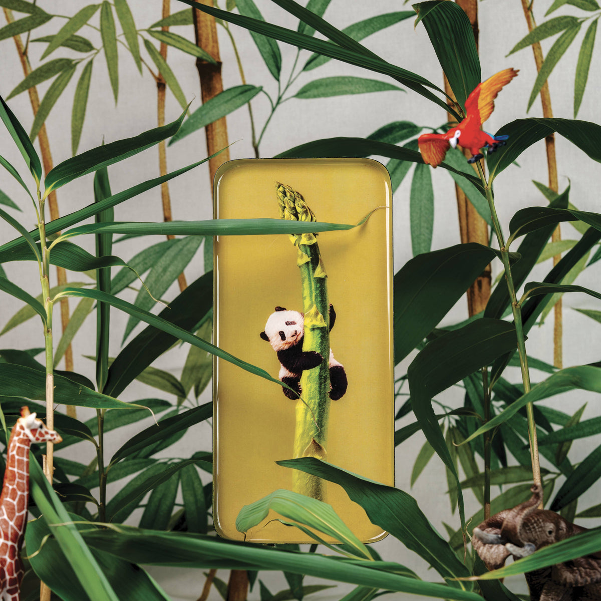 Sacha Rectangular Metal Tray