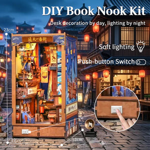 Tsutenkaku Ichiban Street - DIY Book Nook Kit