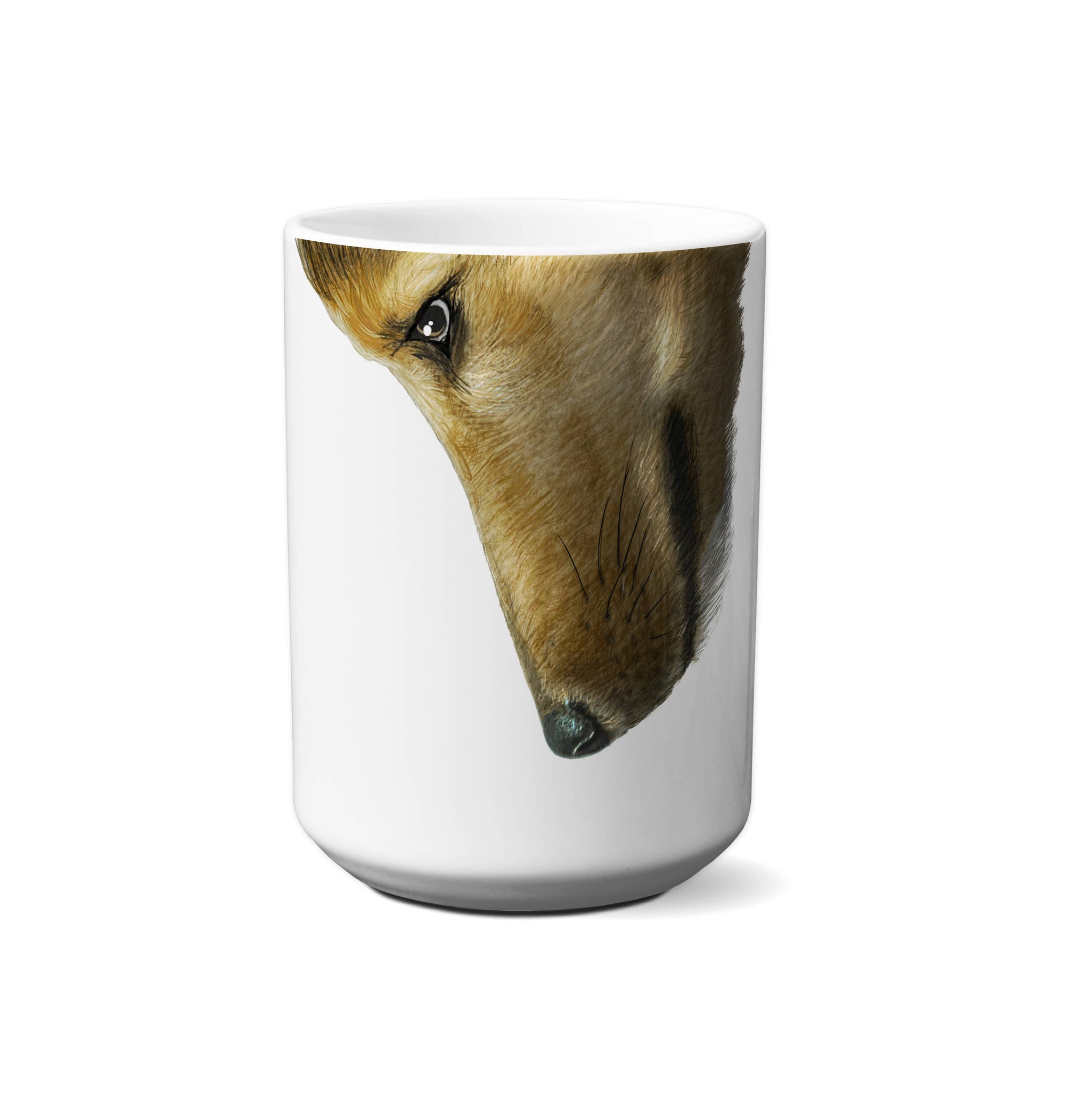 Rough Collie Snout Mug