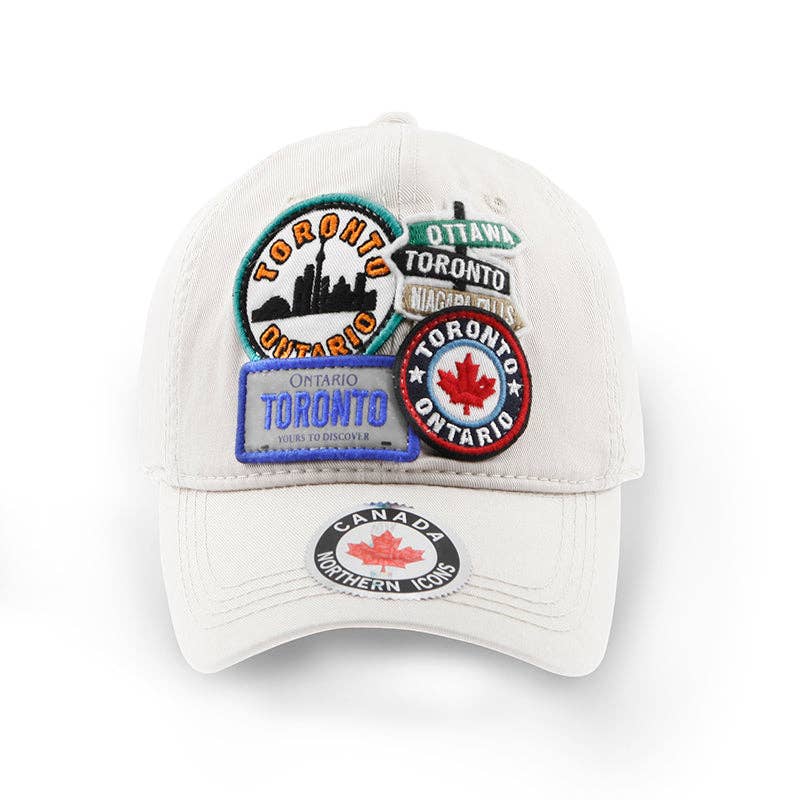 Toronto Multi-patch Casual Classic Cap