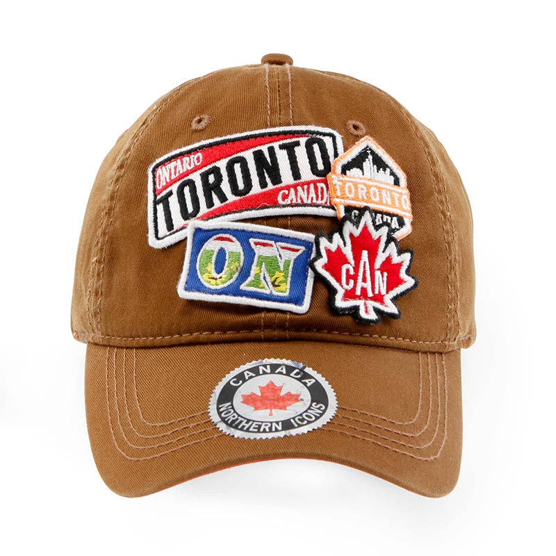 Toronto Assorted Embroidery Badge Cap