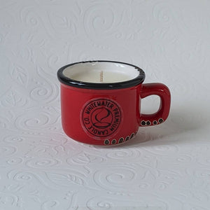 Espresso Mug Soy Candles: Blue Spruce