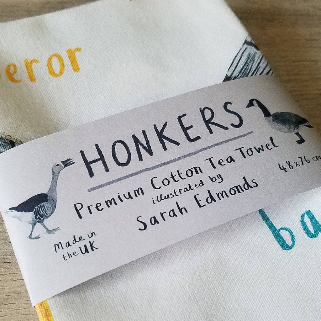 Honkers Bird Cotton Tea Towel