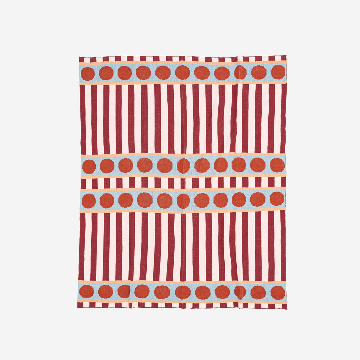 Stripe Dot Throw