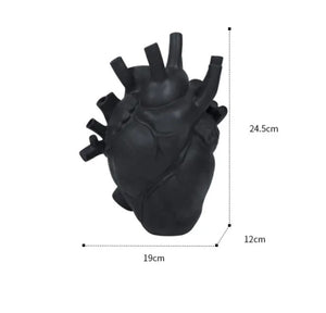 Heart Shaped Vase (Multiple Colours/Sizes)