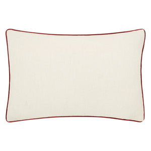 Marigold Embroidered Cushion Russet