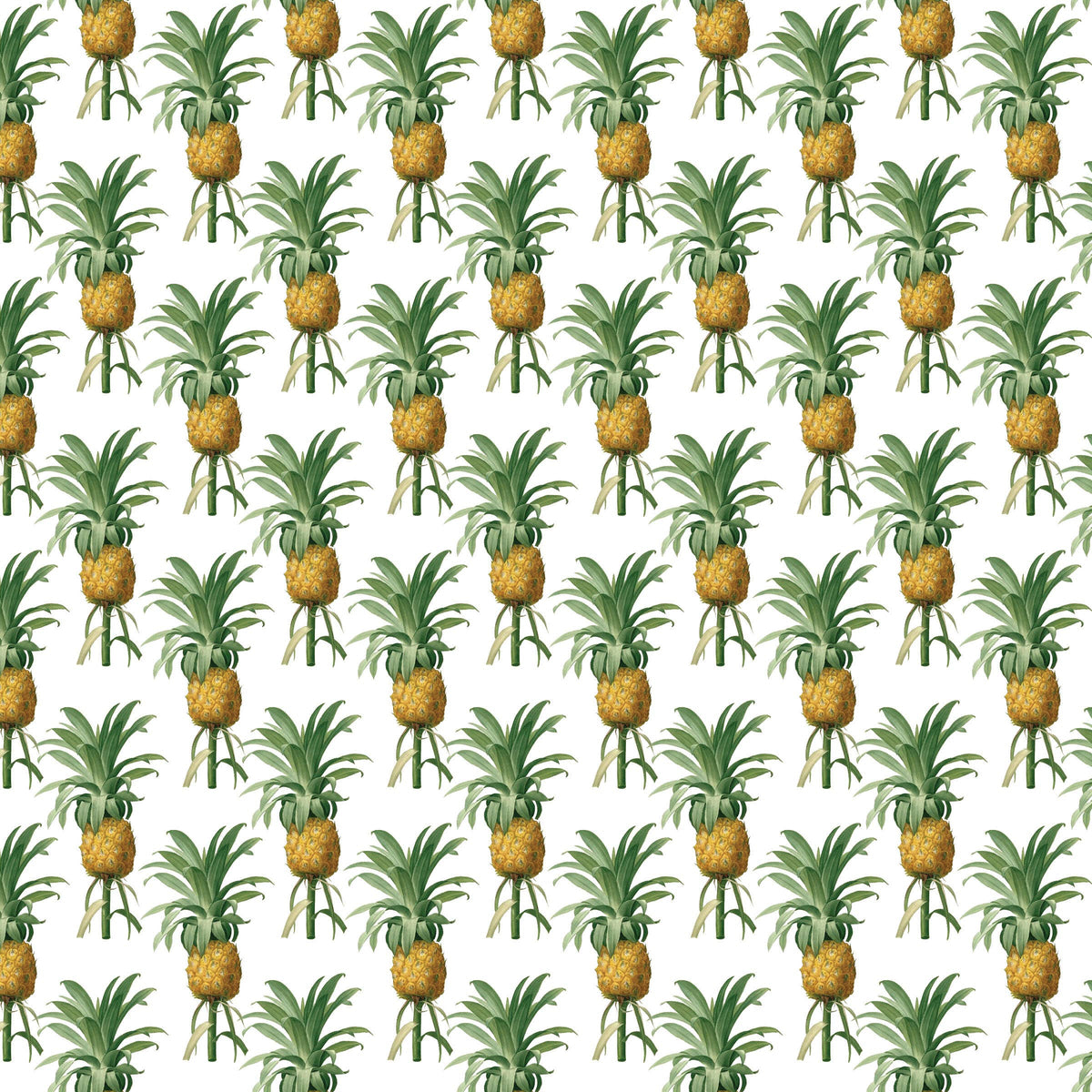 Pineapples Gift Wrap Single Sheet